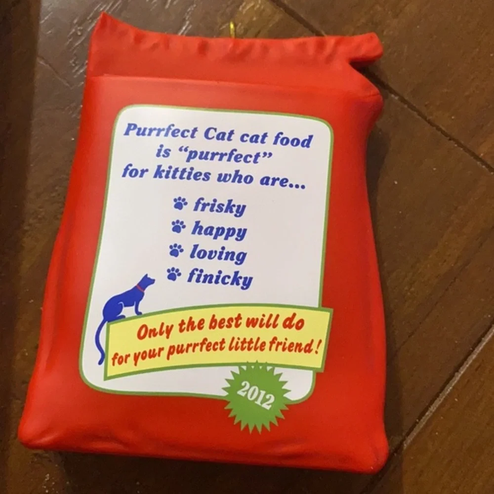 Hallmark Cat Photo Ornament Lot 1992 Favorite Feline 2012 Purrfect Cat